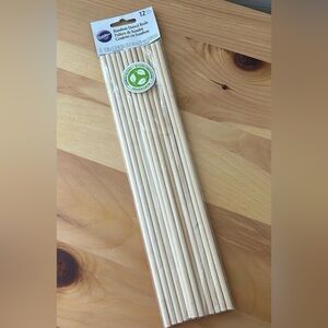Wilton 12 bamboo dowel rods